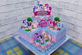 Gambar Kue Ulang Tahun Karakter Anak Perempuan Kuda Poni